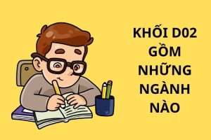 Ngành nào xét tuyển khối D02?